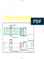 Planta Estructura Portal PDF