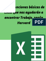 Las 10 Funciones Basicas de Excel Que Nos Ayudaran A Encontrar Trabajo, Segun Harvard - Biblioteca Del Tío Tech