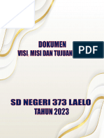 Visi Misi SDN 373 Laelo