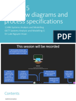 Lecture 5 - Data Flow Diagrams and Process Specifications