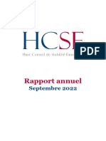 HCSF Rapport Annuel 2022