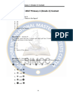 Sasmo 2017 Grade 01&02