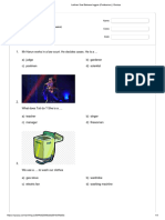 Latihan Soal Bahasa Inggris (Profession) - Quizizz