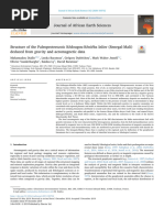 Diallo Et Al. - Structure of The Paleoproterozoic Kédougou-Kéniéba Inlier (Senegal-Mali) Deduced From Gravity and Aeromagnetic Data - JAES