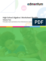 Algebra1-HS-V2-Workbook Algebre 1