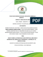 Trabajo Grupal #6 Historia y Filosofia Caracteristicas Monarquía, Roma e Imperio 1