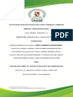 Trabajo Grupal No. 5 Expresión Oral y Redacción Jurídica Final