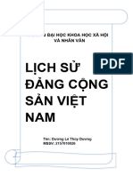 Bài luận Lịch sử Đảng Cộng sản Việt Nam