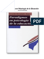 Hernandez Rojas. Paradigmas - en - Psicologia - de - La - Educacion