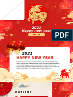 9slide Happy New Year Template Powerpoint