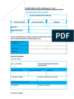 Ficha de Matricula 2024 4 y 5 Años