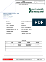 SOP SRC QC 01 Punch Management