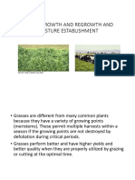GRASS GROWTH AND REGROWTH AND PASTURE ESTABLISHMENT-ok