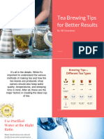 Tea Brewing Tips For Better Results