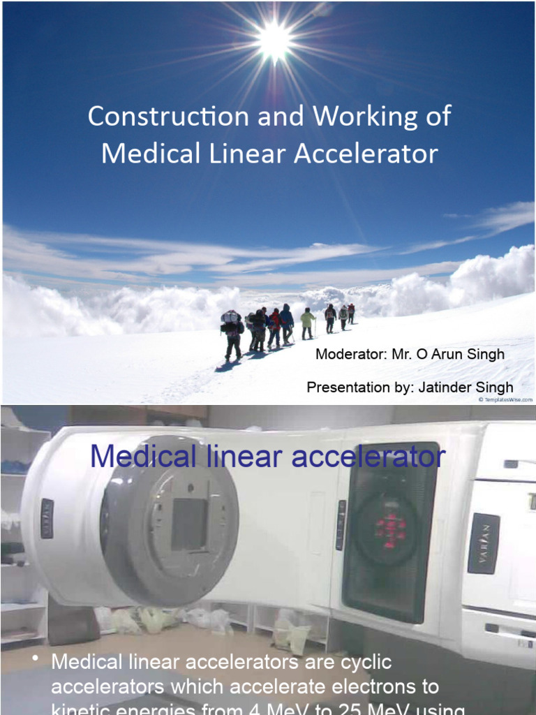Linac Working | PDF | Particle Accelerator | Radiation Therapy