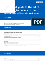 A Practical Guide To The Art of Psychological Safety in The Real World of Health and Care
