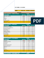 Novo Horarios de Recolha 2024