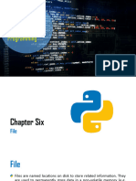 Chapter 6 Python