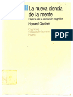 Gardner H. (1988) - La Nueva Ciencia de La Mente.