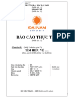 Mẫu báo cáo thực tập