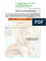 Acta de Entrega de Material N°01-2023-Ddur