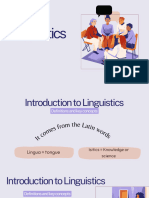 Linguistics