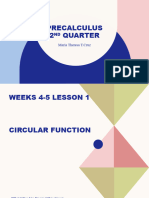 Precalculus Week3 4 2ND Q