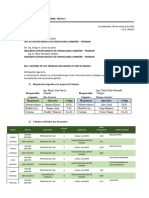 Informe Mensual de Los Trabajos Realizados El Mes de Septiembre