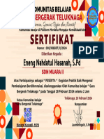 Sertifikat Kombel Guru Bergerak - 2