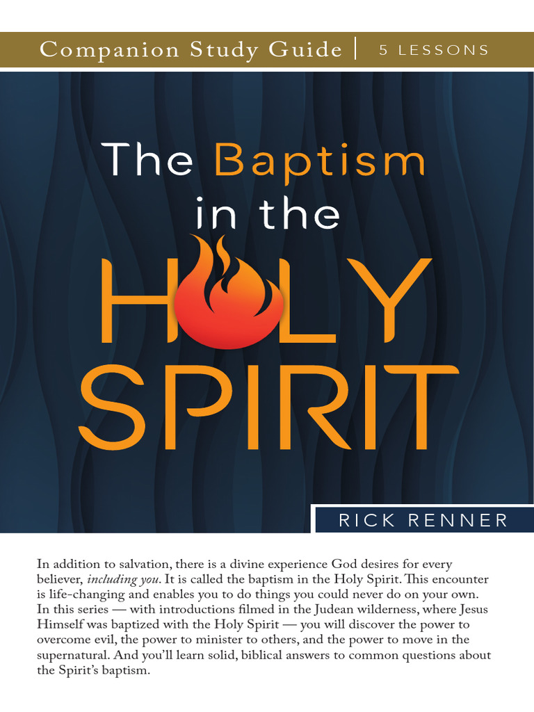 The Baptism in The Holy Spirit (Rick Renner) (Z-Library) | PDF ...