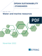 10 Draft ESRS E3 Water and Marine Resources November 2022