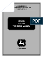 Manual de Servicio John Deere 250 Skid Steer Loader