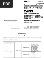 ZX250-5B Equipment Components Parts Catalog | PDF