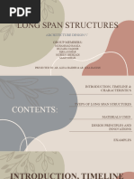 Long Span Structures