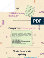 Pergudangan Dan Penyimpanan