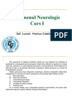 Curs Examenul Neurologic Curs 1