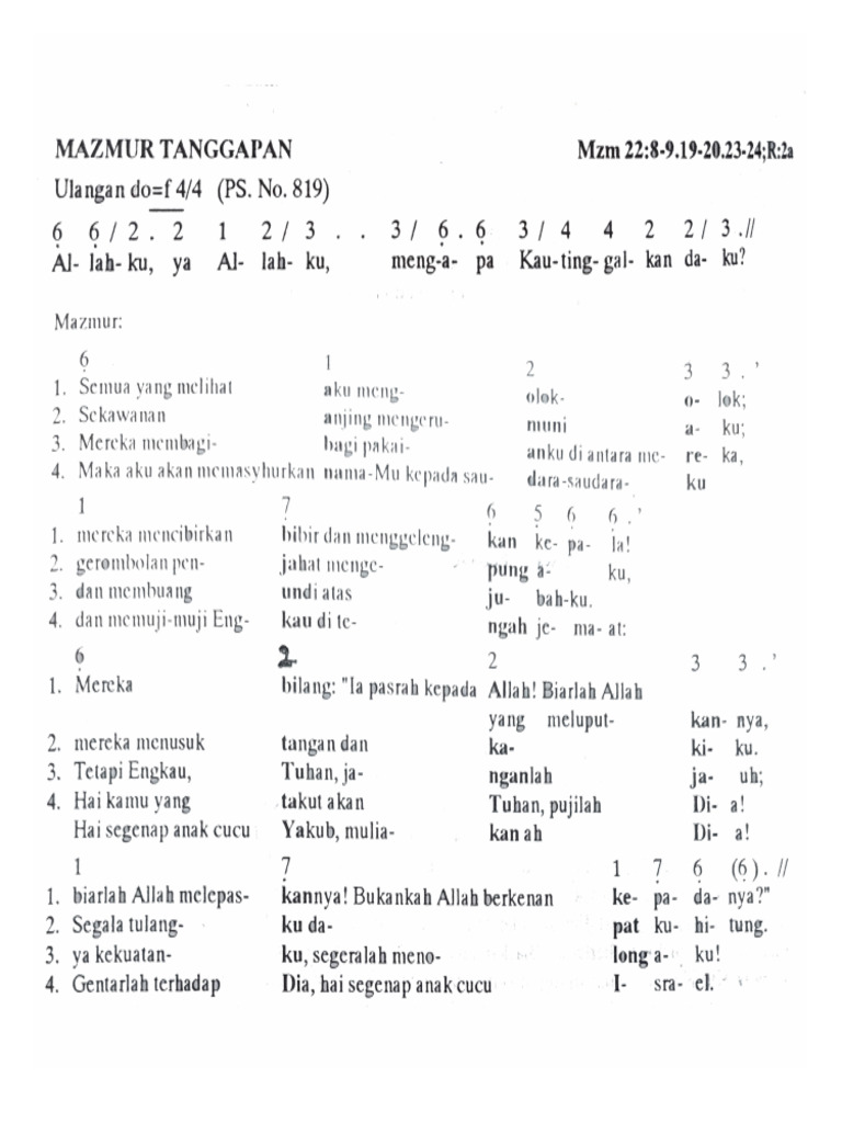 Mazmur | PDF