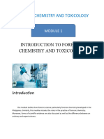 Module 1 Forensic Chem