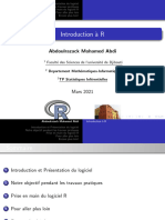 Introduction R Statistiques Inferentielles 1