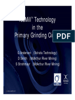 IsaMill Technology Primary Grinding Circuit Antapaccay