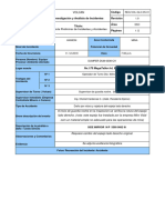 D38 Reporte Preliminar - Rajadura de Espejo Lado Derecho Del DUM-0038 11-12-2019