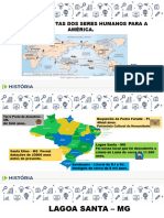 Principais Rotas Dos Seres Humanos para A América