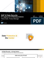 SAP UI Data Security (UI Masking and UI Logging)