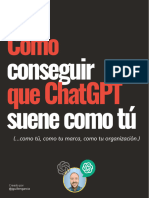 Como Darle Tu Tono A CHATGPT