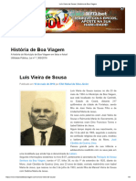 Luís Vieira de Sousa - História de Boa Viagem