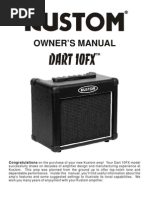 Dart 10FX Owners Manual 11OCT05