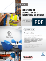 GESTIÓN DE ALMACENES & CONTROL DE STOCK - Discitur