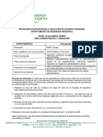 Invitación Docente Ocasional Medio Tiempo