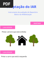 IAR - Manual de Aplicacao e Avaliacao Resumido | PDF | Alfabetização ...