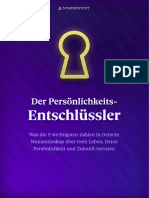 Persönlichkeitstest Entschlüssler